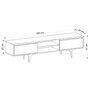 Hanah Home Artemis Soporte para Televisión Roble